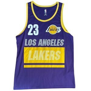 NBA Purple and Yellow Jersey